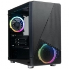 GABINETE AZZA 130 NOIR CSAZ-130 MID TOWER ATX BLK