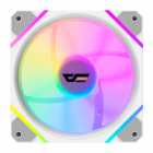 Cooler Fan de Gabinete, Aigo Darkflash AM12 Pro, ARGB, ARGB 3-pinos/PWM 4-pinos, 120mm, Branco