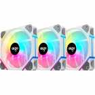 COOLER FAN AIGO DARKFLASH AM12 PRO RGB 3IN1 WHITE