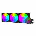 COOLER WATER AIGO DARKFLASH DC-360 RADIANT RGB BLK