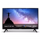 TV 32 VIZZION 32D1SA SMART HD/WIFI/USB/HDMI PRETO