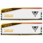 MEM DDR5 32GB 6000 PATRIOT VIPER ELITE 5 16X2 WHIT PVER532G60C36KT WHITE