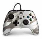 CONTROLE XBOX POWERA ENHANCED WIRED A-METALLIC WHITE CAMO 2550