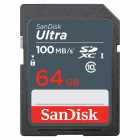 CARTAO SD 64GB SANDISK ULTRA 100MB/S SD/XC FHD C10