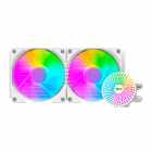 COOLER WATER AIGO DARKFLASH DC240 RADIANT RGB WHI 1200/115X/17XX AMD / WHITE