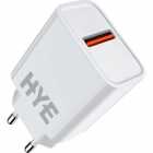 CARREGADOR HYE HYEC165U USB 22.5W WHITE 3.0
