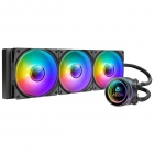 COOLER WATER AZZA GALEFORCE 360 V.2 ARGB 3FAN BLK