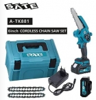 KIT MOTOSSERRA SATE A-TK881 PORTATIL RECARREGAVEL