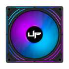 Cooler Fan de Gabinete UP Gamer Rainbow, ARGB 5v, 120mm