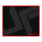 Mousepad UP Gamer Essential, BLACK-RED-01, preto/vermelho