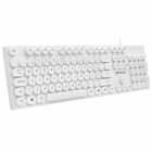 TECLADO FTX FTXK22 ESPANHOL USB BRANCO