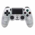 CONTROLE PS4 PLAYGAME DUALSHOCK TRANSPARENTE WHITE