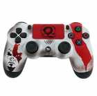 CONTROLE PS4 PLAYGAME DUALSHOCK GOD OF WAR RED/WHI