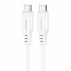 CABO ACEFAST C3-03 USB-C P/ USB-C 60W 1.2M WHITE