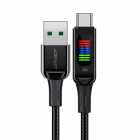 CABO ACEFAST C7-04 USB-A P/ USB-C 1.2M LED BLACK