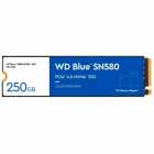 SSD Western Digital WD Blue SN580, 250GB, M.2 NVMe, Leitura 4000MB/s, Gravao 2000MB/s, WDS250G3B0E