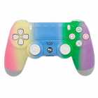 CONTROLE PS4 PLAYGAME DUALSHOCK LIGHT RAINBOW