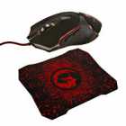 MOUSE +MOUSEPAD MARVO M309+G1 GAMING BLACK/RED