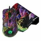 MOUSE +MOUSEPAD MARVO G932+G20 GAMING USB PRETO