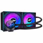 Water Cooler UP Gamer Rainbow, ARGB, 240mm, Intel/AMD, Black, UP-RB-TR240-ARGB