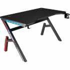 MESA GAMER SATELLITE GT-400 RGB 1.40X60CM BLACK