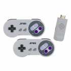 CONSOLE GAME STICK SUPER FAMICOM SF900 4k - 2 CONTROLE +5000 JOGOS - GRAY