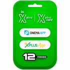 CARTAO DE ACTIVACAO XPLUS CINEAPP/IPTV/XPLUSAPP 12 12 MESES