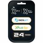 CARTAO DE ACTIVACAO XPLUS CINEAPP/IPTV/XPLUSAPP 24 24 MESES