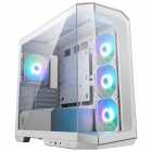 GABINETE MSI MAG PANO M100R PROJECT ZERO WHITE SEM FONTE
