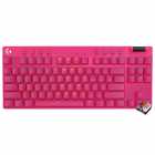 TECLADO LOGITECH G PRO X TKL LIGHTSPE WIRELESS PIN 920-012154/PINK