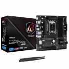 Placa M�e ASRock B760M PG Lightning Wi-Fi Intel B760 LGA1700 DDR5 PCIe 5.0 3x M.2 PCIe 4.0 Wi-Fi 6E Bluetooth LAN 2.5G Micro ATX
