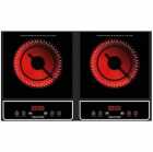 FOGAO ELETRICO MEGA STAR ER582 4000W 220V 50/60HZ PRETO