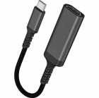 ADAPTADOR USB-C P/HDMI SATE AL-90 4K 30HZ CINZA OSCURO