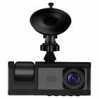 CAMERA P/ CARRO SATE A-DVR006 FHD 2 CAMERAS PRETO