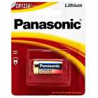 PILHA CR123A PANASONIC LITHIUM 3V UNIDADE