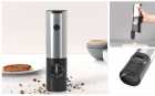 MOEDOR ELETRICO SATE DE SAL E PIMENTA AG-22 BLACK/SILVER
