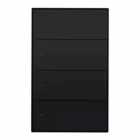 ZIGBEE HOMIE ESP PUSH 4 INT. HSS04FR-BLK BLACK HSS04FR-BK