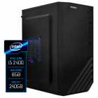 PC Montado Prime, Intel Core i5 2400 3.3GHz, 8GB DDR3 1600MHz, SSD 240GB, Placa M�e H61M, Fonte 200W, Cooler Processador