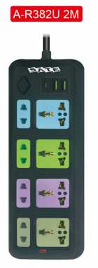 FILTRO DE LINHA SATE A-R382U 8 TOMADAS 2M