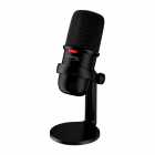 Microfone HyperX SoloCast, USB, 2m, Pedestal Ajustvel, PS4, PS5, Mac e PC, HYPERX-4P5P8AA, Preto
