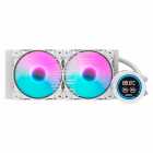 COOLER WATER AIGO DARKFALSH DN240D NEBULA WHITE PAINEL MONITOR