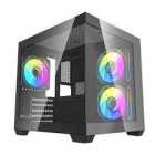 GABINETE DARKFLASH C275P MID-TOWER BLACK - SEM FAN