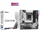 Placa M�e 1700 Asrock B760M Pro RS White 4xDDR5, 2xM.2 NVMe, 1xHDMI, 1xDisplayPort 1.4, 1xUSBC 3.2, 2xUSB-A 2.0, 3xUSB-A 3.2, 1xRJ45 Gigabit 2.5, 1xAudio, M-ATX, White