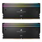 Memria Corsair Dominator Titanium RGB, DDR5 48GB (2x24GB), 6000MHz, c/Dissipador, Para Intel, CMP48GX5M2B6000C30, Preto