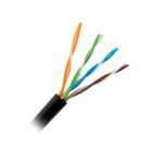 CABO REDE UTP 305M EXTERNO CAT5 20% COBRE PRETO