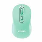 MOUSE SATE A-765G 2.4G+BT WIRELESS GREEN