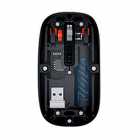 MOUSE SATE A-771G 2.4G+BT WIRELESS BLACK