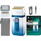 DEPILADOR VGR VOYAGER PROFESSIONAL FOIL SHAVER V-2 V-362 WHITE/BLU
