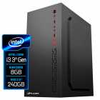 PC Montado UP Gamer Light, Intel Core i3 3220 3.3GHz, 8GB DDR3 1600MHz, SSD 240GB, Placa M�e H61M, Fonte 230W, Cooler Processador
