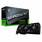 Placa de Video MSI SHADOW 3X OC 12GB Nvidia GeForce RTX5070 GDDR7 912-V532-008 G5070-12S3C 192Bits 2557Mhz, 1xHDMI, 3xDISPLAYPORT